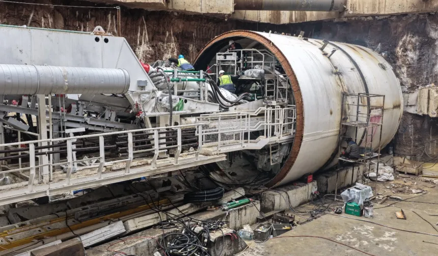 Körfezray'da çalışmalar 4 TBM ile hız kazandı