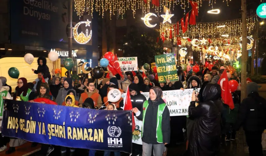 Ramazan'ın manevi atmosferi Kocaeli'de her yerde hissedilecek