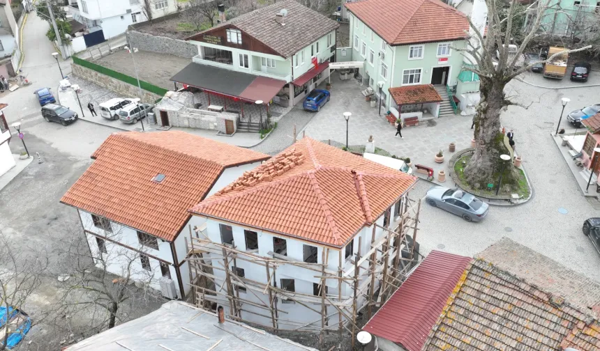 Tarihi yapı Büyükşehir'le gün yüzüne çıkıyor