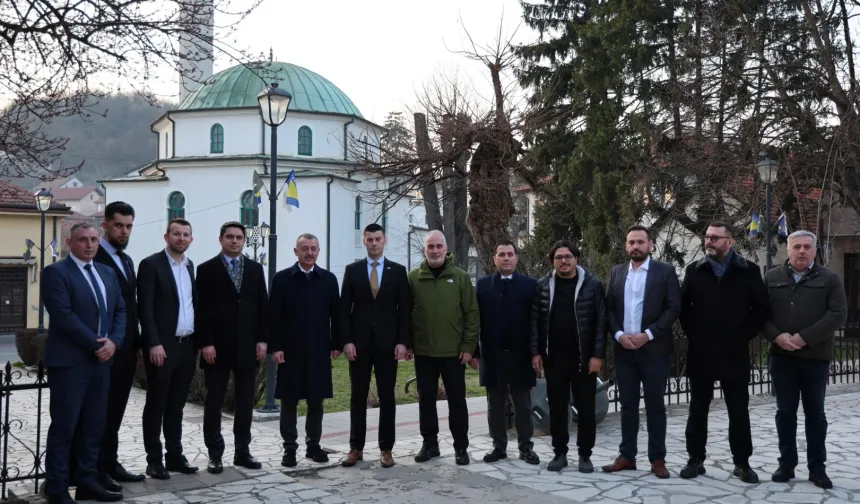 Başkan Büyükakın Bosna Hersek'te soydaşlarla iftar açtı