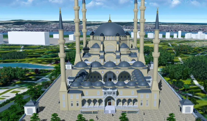 Kocaeli Büyükşehir'den Gebze'ye dev cami
