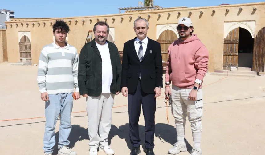 Kocaeli'de Çayırova Mekke Film Platosu'na uluslararası ilgi