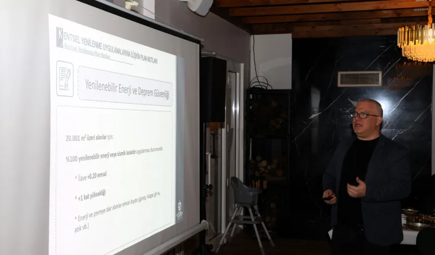 Kocaeli'de kentsel dönüşüm ve imar konuları görüşüldü