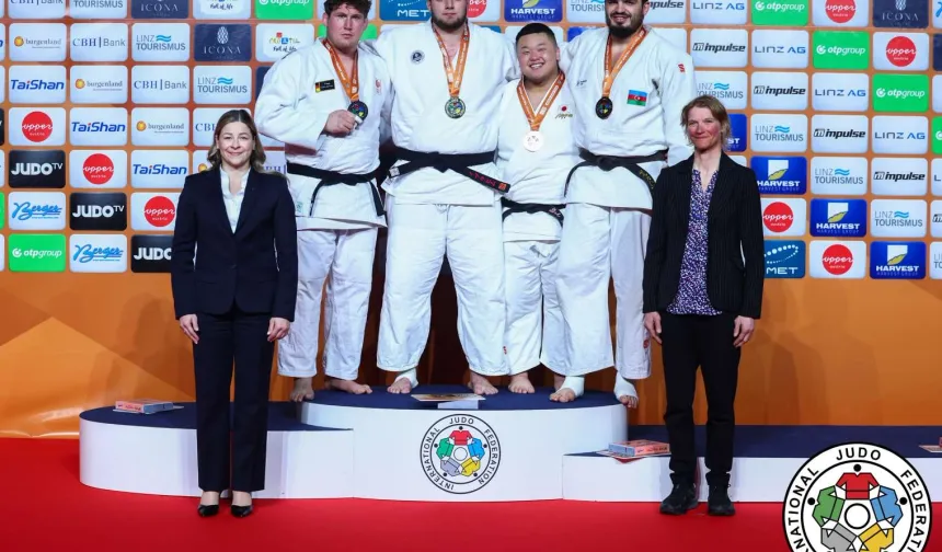 Kocaelili milli judocu Tataroğlu'ndan Avusturya'da altın zafer