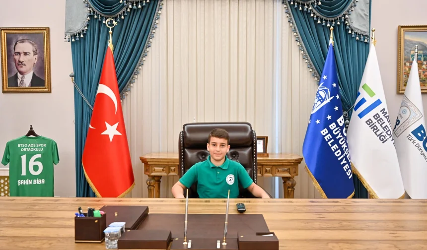 23 Nisan'da Büyükşehir'de başkanlık koltuğu çocukların oldu