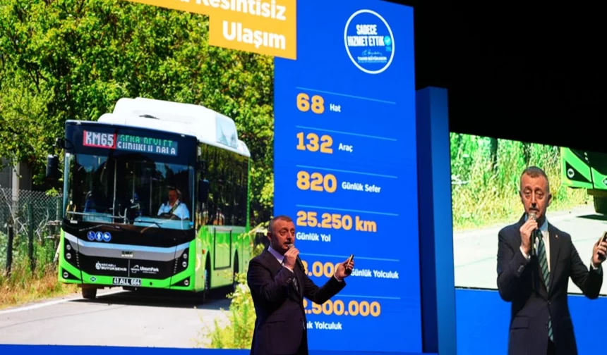 Kocaeli'nin ulaşım alt yapısı güçleniyor