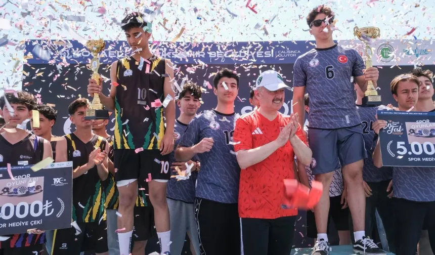 Kocaeli'de sporun kalbi EnFest'te attı