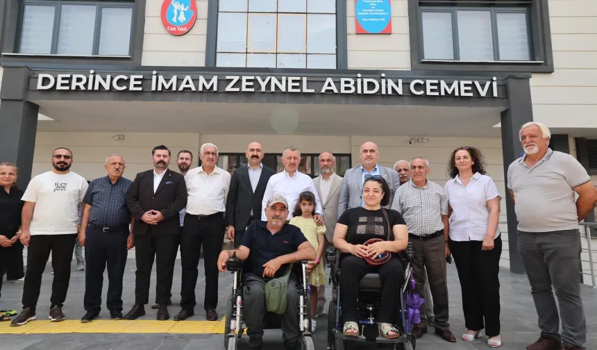 Kocaeli'de yeni Cemevi'nin kontrollerini Başkan Büyükakın yaptı
