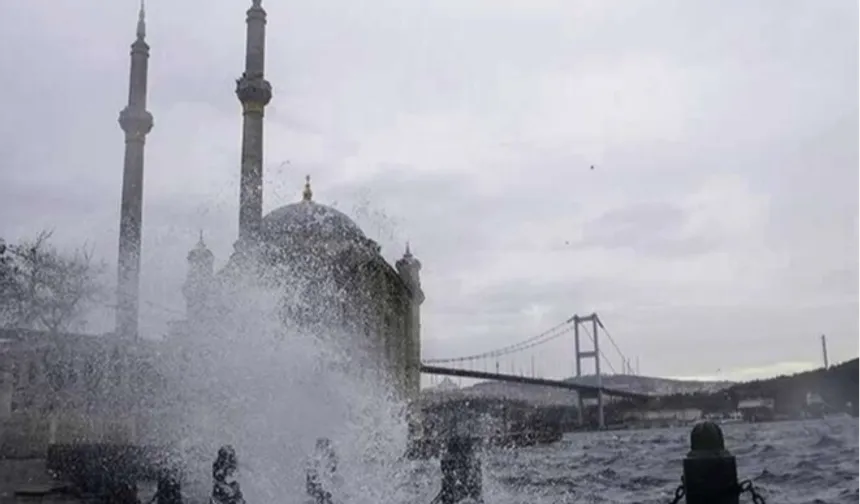Meteoroloji'den kuvvetli rüzgar uyarısı