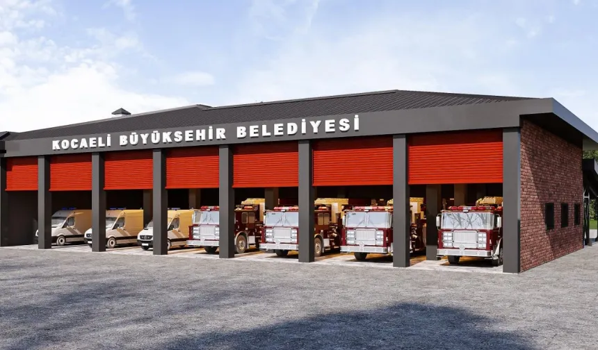 Gebze İtfaiyesi'nin yeni hizmet binası bölgeye güç katacak
