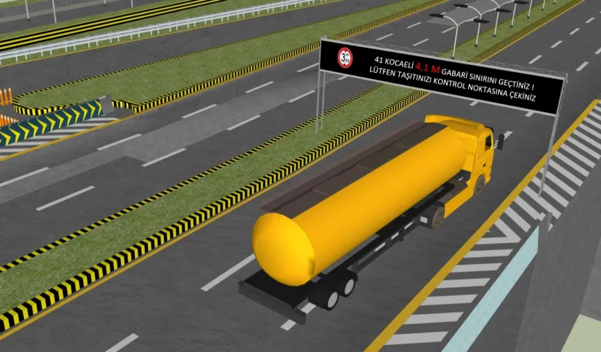 Kocaeli ağır vasıta trafiğini 7/24 izleyecek... Ağır vasıta akıllı sistemle izlenecek