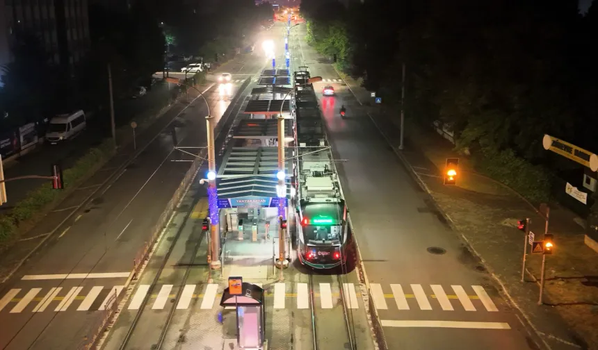 Kocaeli Akçaray'da çift dizi tramvayla yeni ulaşım dönemi