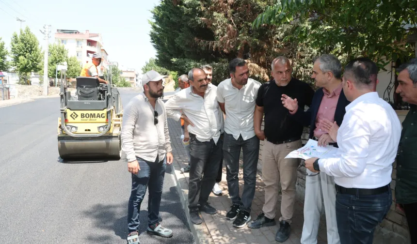 Kocaeli Çayırova'da yol konforu için yoğun mesai