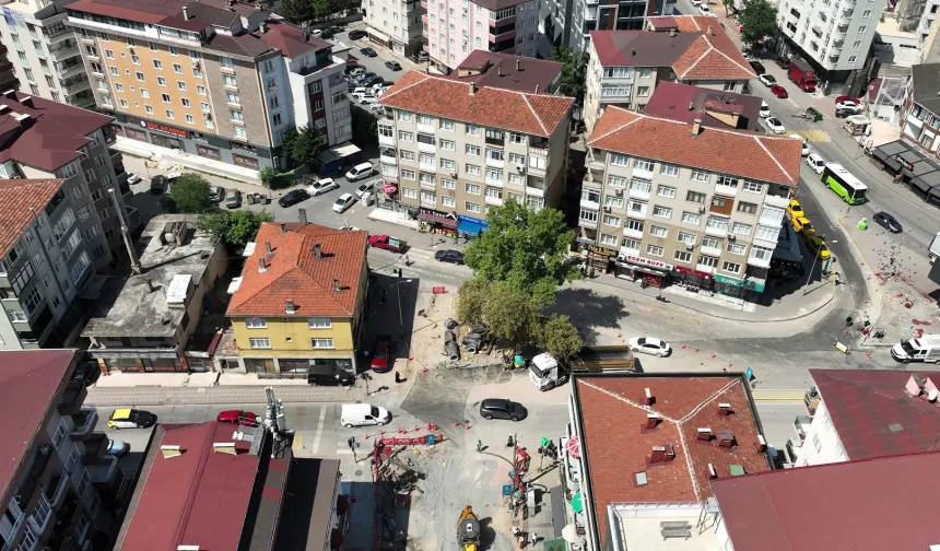 Gebze'de konforlu ulaşım için yol ve altyapı çalışması