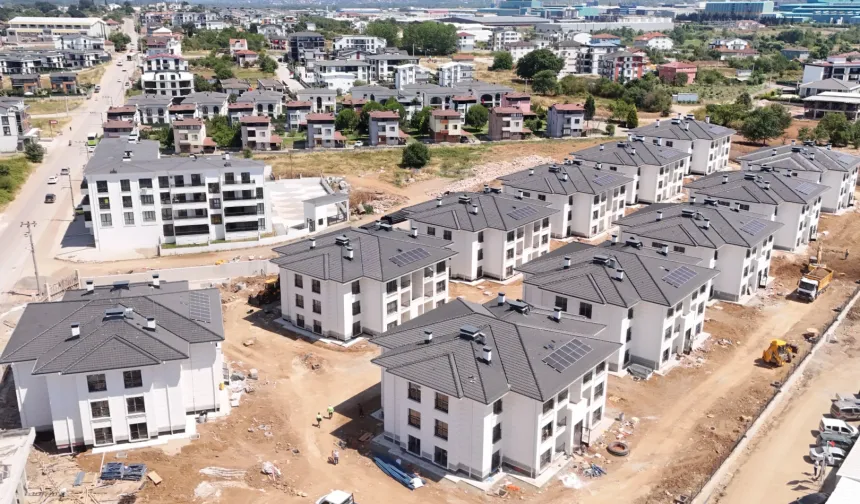 Kartepe Evleri'nde teslim için geri sayım başladı