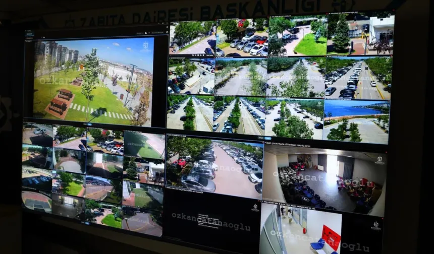 Kocaeli'de kameralar ve ekipler iş başında, güvenlik zirvede