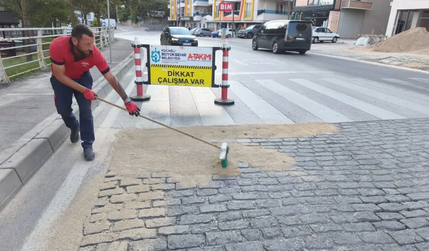 Kocaeli Büyükşehir'den İzmit'e kesintisiz hizmet