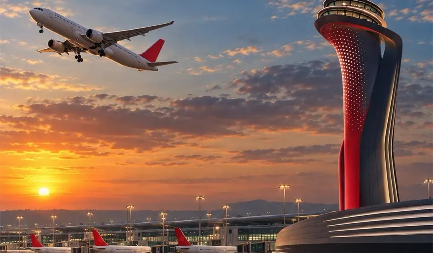 Avrupa'nın en yoğun, dünyanın ise 5'inci havalimanı oldu... Türkiye, İstanbul'dan zirveye uçuyor