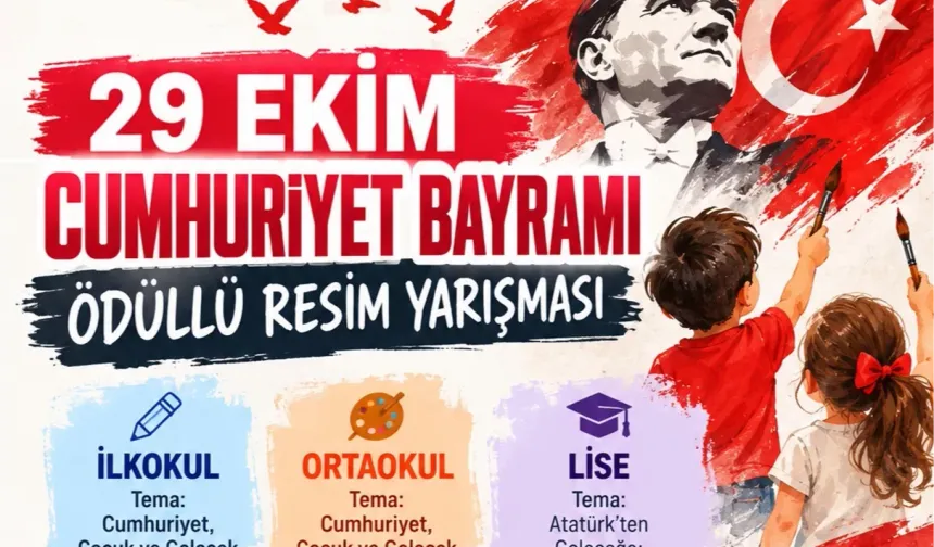 İzmit Belediyesi'nden 29 Ekim temalı ödüllü yarışma