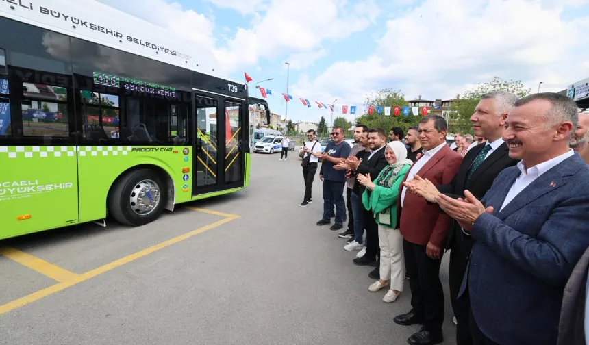 Kocaeli Büyükşehir'den toplu ulaşımda bir devrim daha