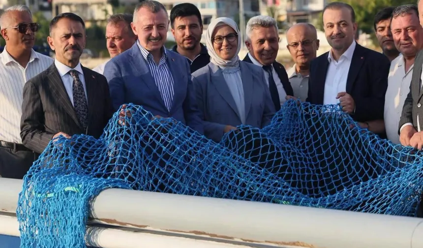Kocaeli'de ilk ağ denize atıldı