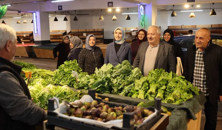 Gebze'de kadın çiftçilere ziyaret