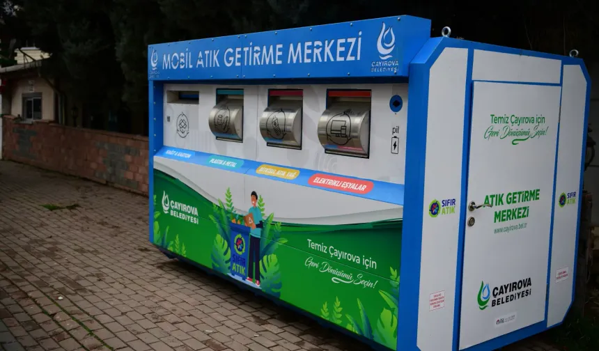 Kocaeli Çayırova'da elektronik atık bilgilendirmesi