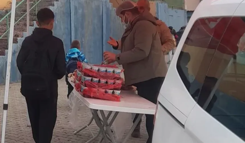 İzmit'te beslenme saati öğrencilerin yüzünü güldürüyor